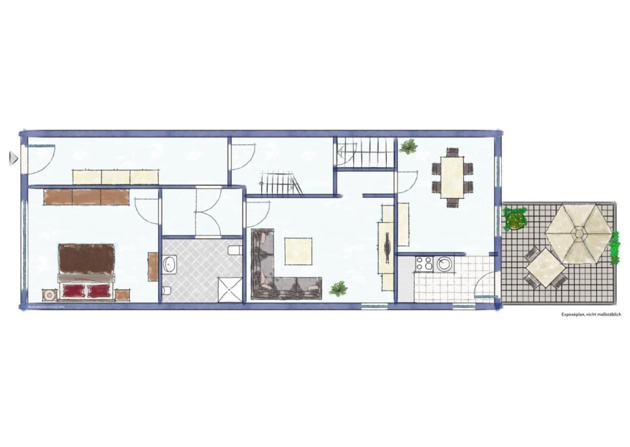 Ms-Apartments I Ferienhaus Sielterrasse 迪楚姆 外观 照片